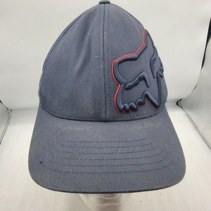 Fox Racing Adults Small Medium Gray Hat Cap Flexfit Comfort Casual Outdoors